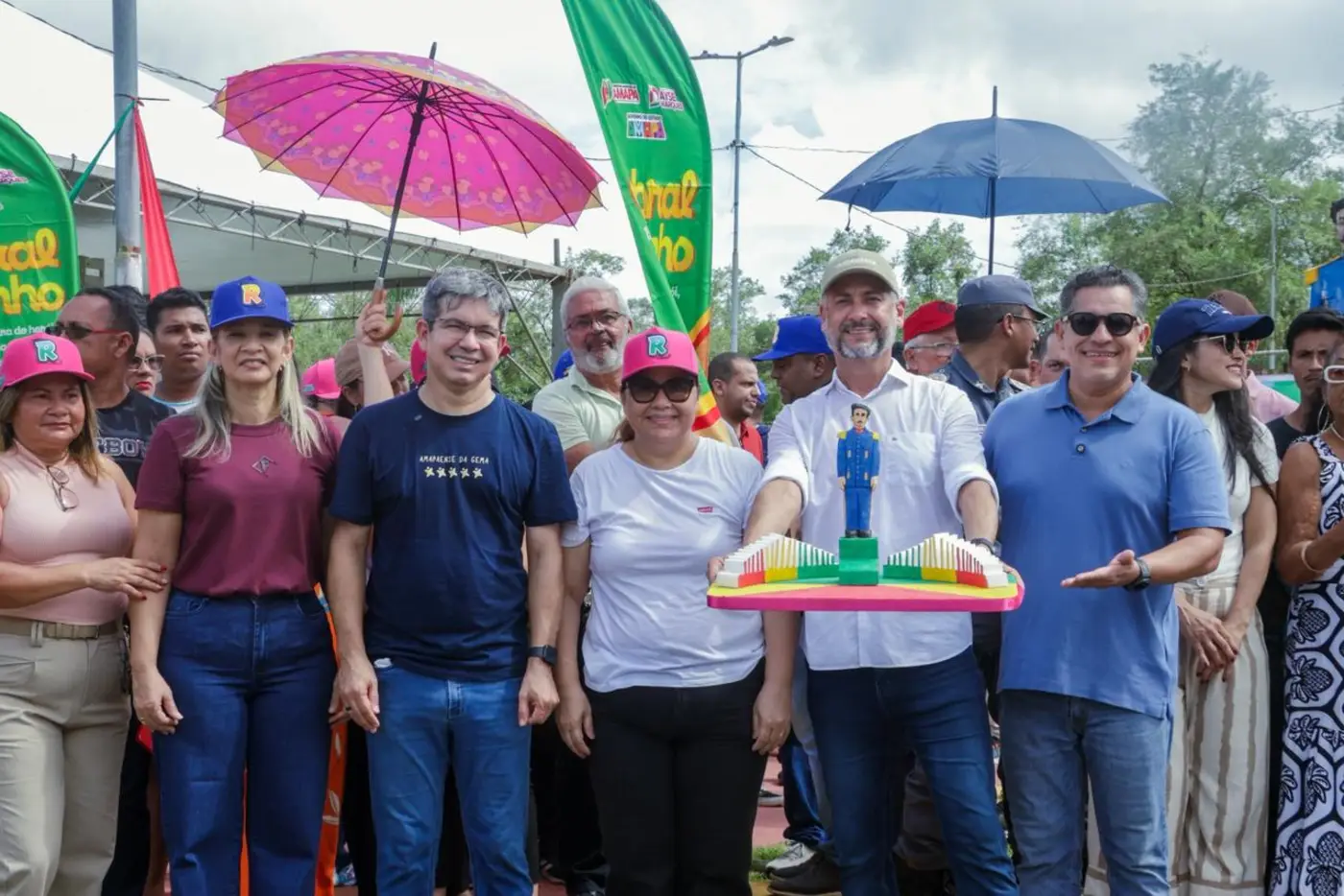 Sede simbólica do Governo do Estado, o município de Amapá reuniu autoridades, estudantes e população nas celebrações do feriado estadual em homenagem a Cabralzinho