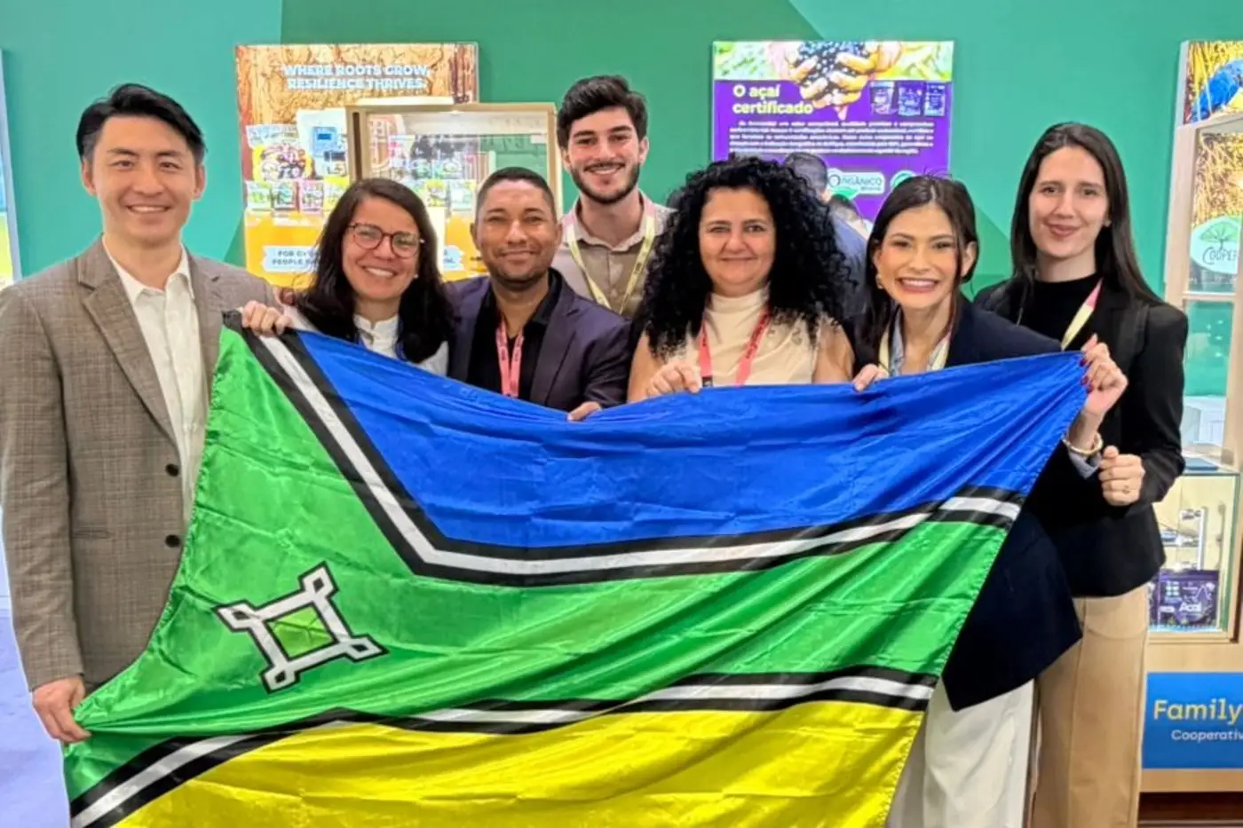 Registro da Delegação amapaense durante o evento