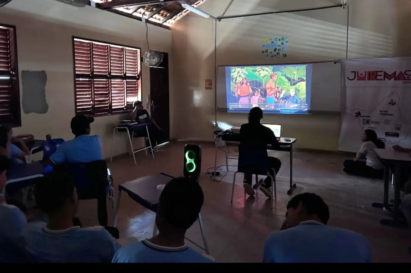 Mostra de vídeos do Cine Juremas é exibido em escolas estaduais