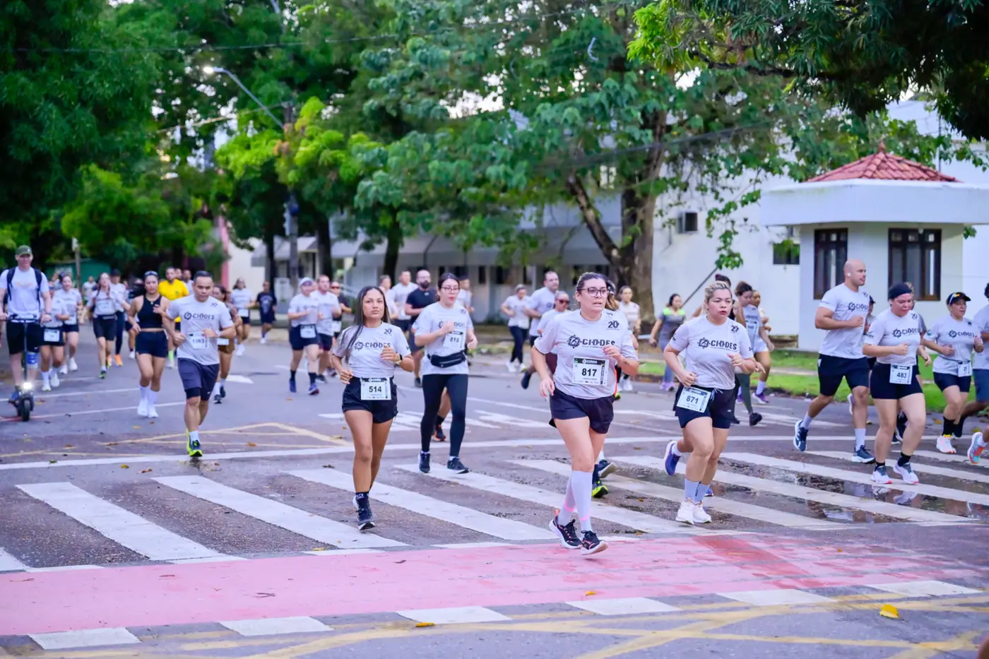 Alegria, energia e muito pace dos ateltas participantes