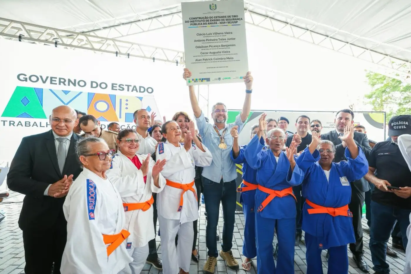 Governador Clécio Luís entrega a ampliação do Iesp e reforça investimentos históricos na qualificação da Segurança Pública