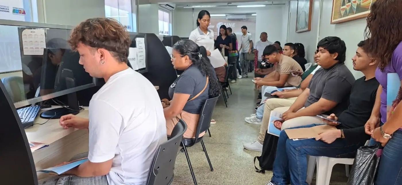 Mutirão de empregabilidade atraiu um bom público ao Sine e Casa do Trabalhador em Macapá
