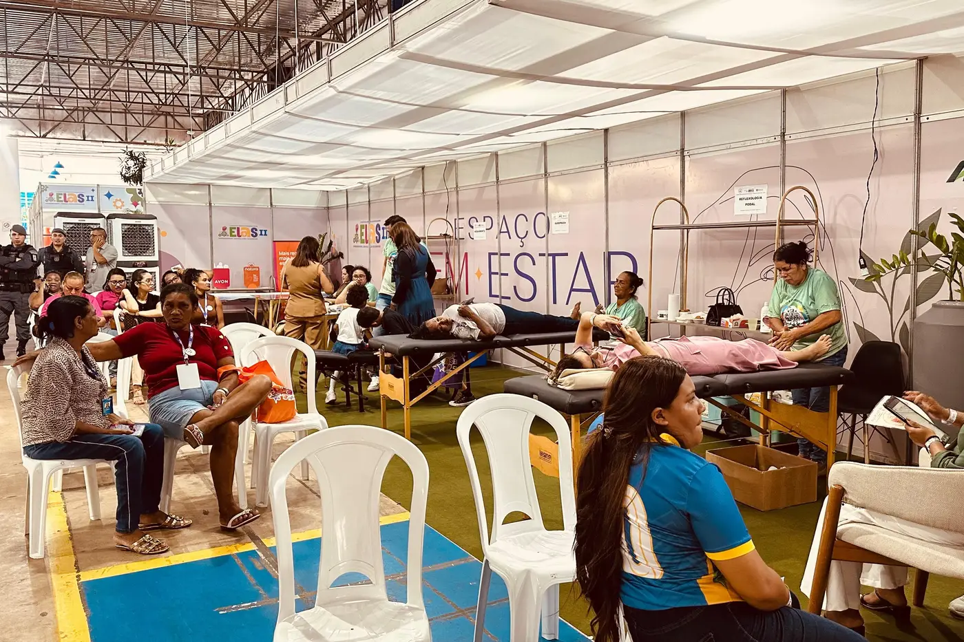 Cerpis ofertou sessões de quiropraxia, reflexologia podal e auriculoterapia