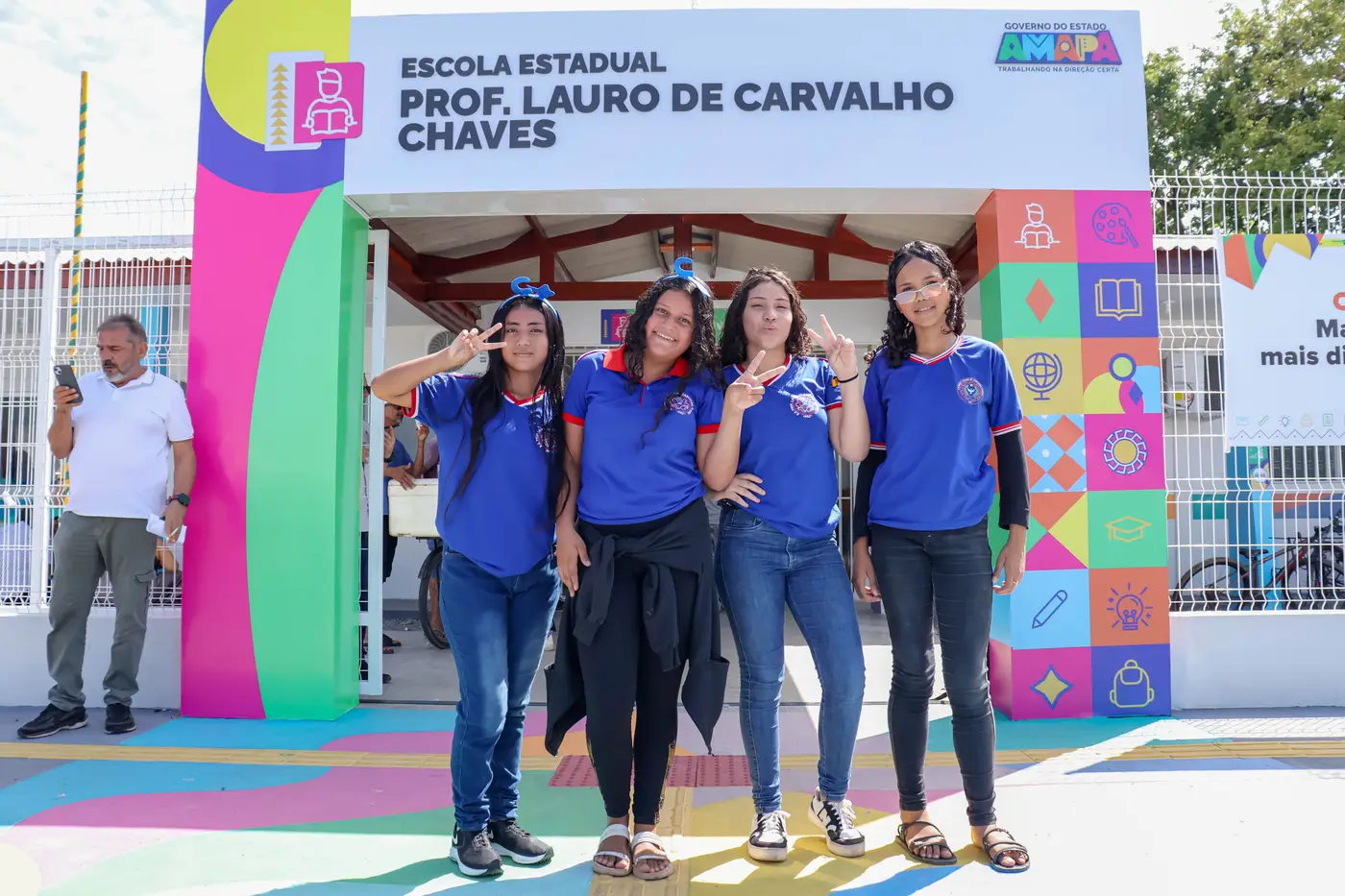 Lauro Chaves é a 47ª escola entregue pela gestão desde 2023