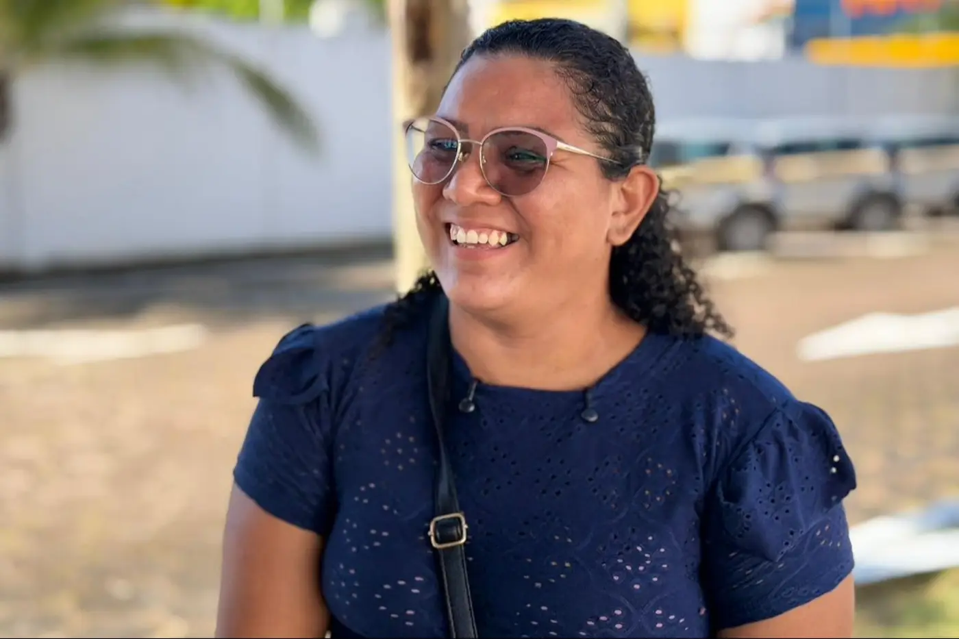 Candidata Lyris Souza é a primeira candidata aprovada na prova prática do programa Habilita Amapá