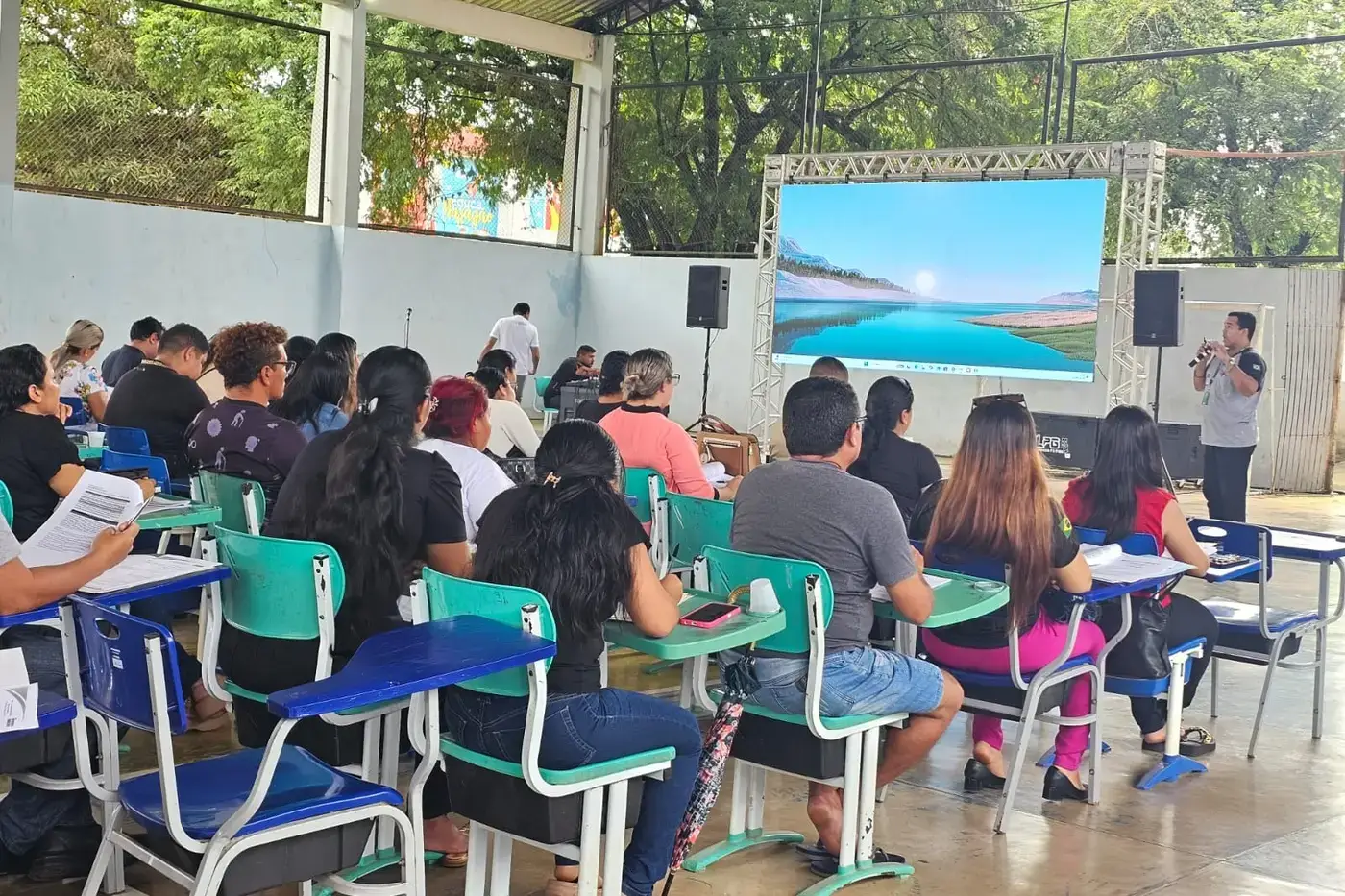 O projeto existe há oito anos e já passou por municípios como Mazagão