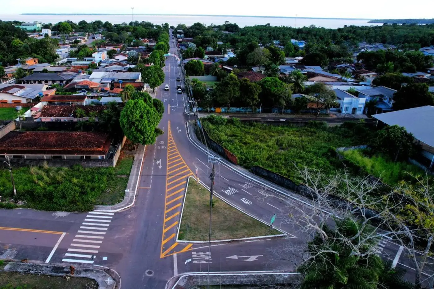 Trabalho contemplou 14 ruas do bairro Fazendinha