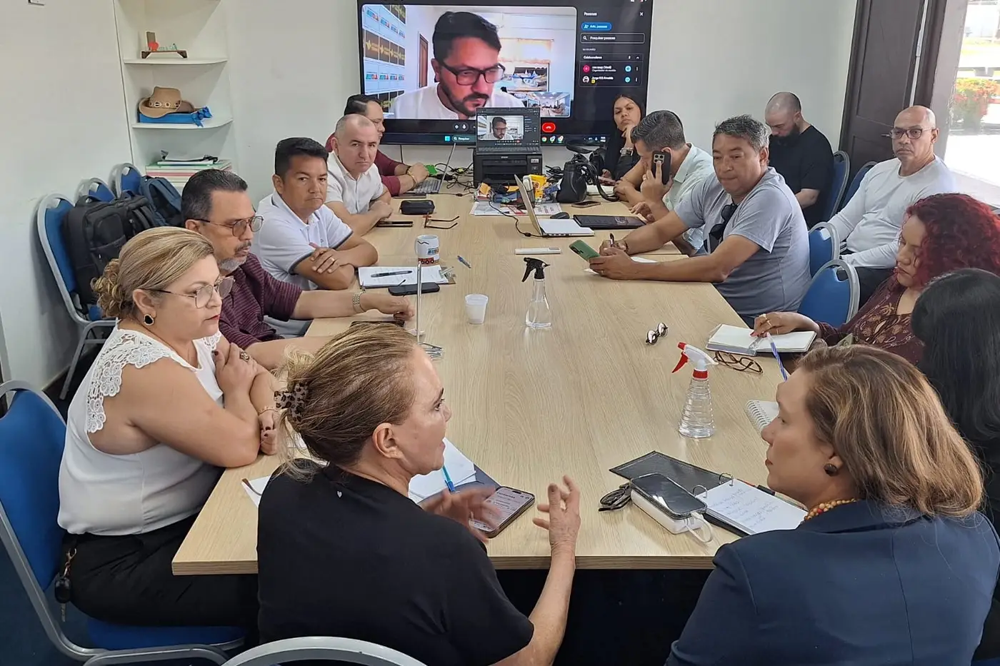 Coordenação da Expofeira 2026 reuniu com a Associação Comercial e Industrial do Amapá (Acia) e Câmara de Dirigentes Lojistas (CDL)