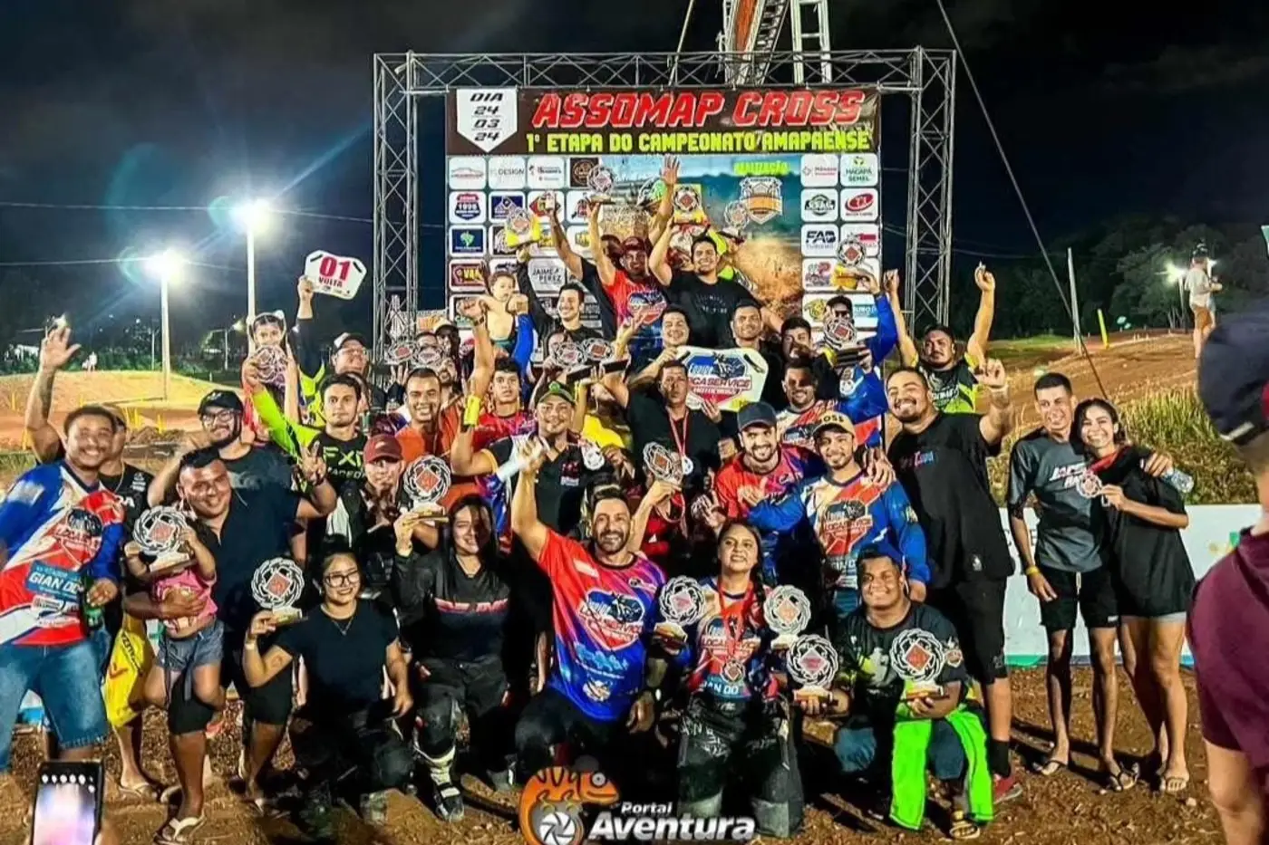 A 3ª Etapa do Campeonato Estadual de Motocross acontece no domingo, 9, no Parque de Exposições da Fazendinha