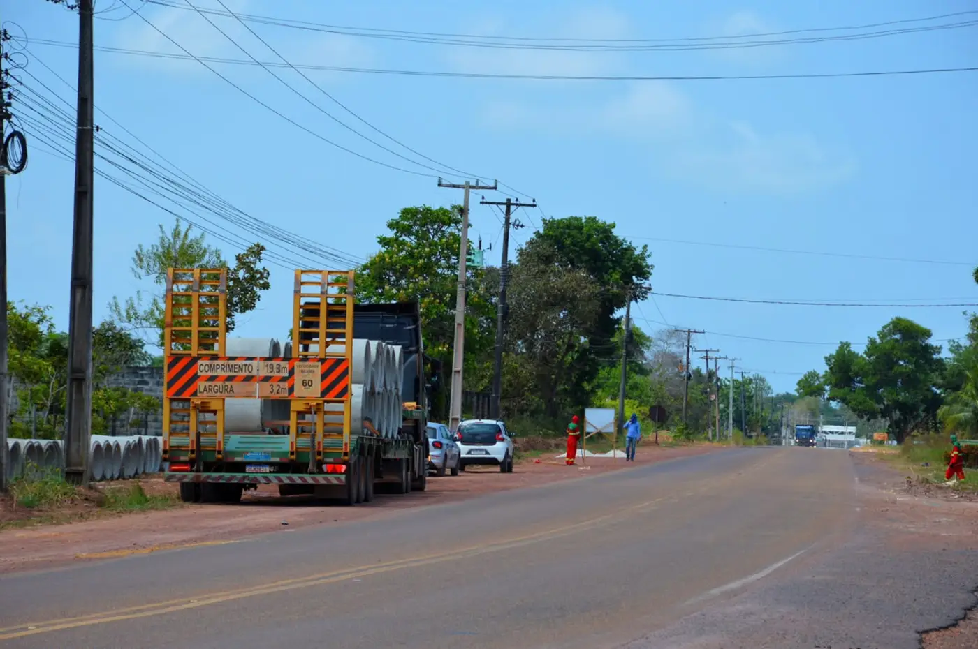 A intervenção tem aproximadamente 15,75 quilômetros de extensão e será realizada em duas etapas. A primeira contempla cerca de 9 km, e a segunda, mais de 6 km