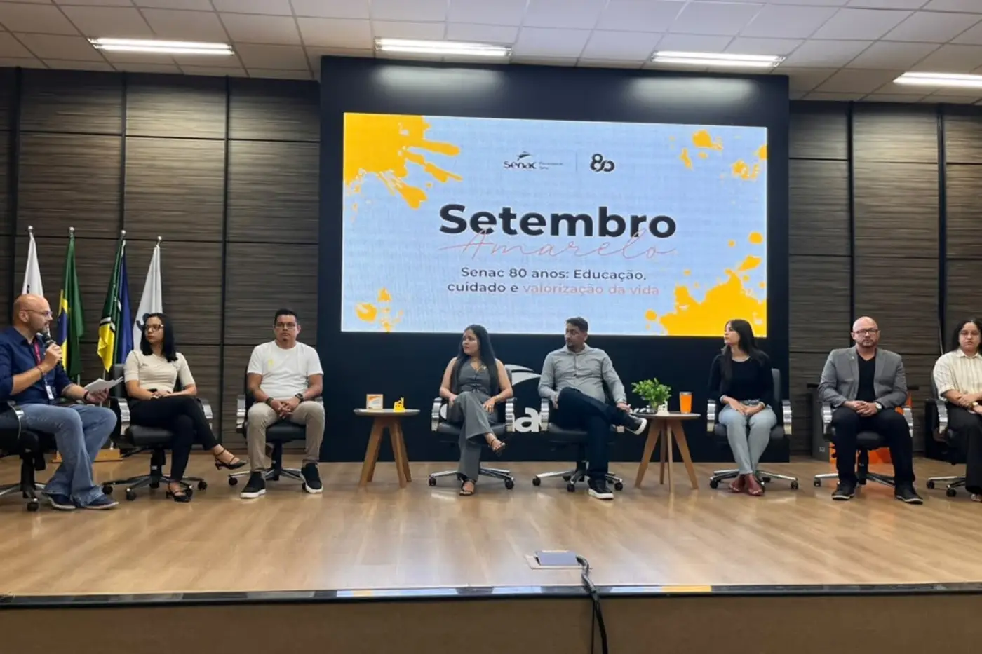 Governo do Amapá participou de ação do Setembro Amarelo, em parceria com instituições que atuam com saúde mental