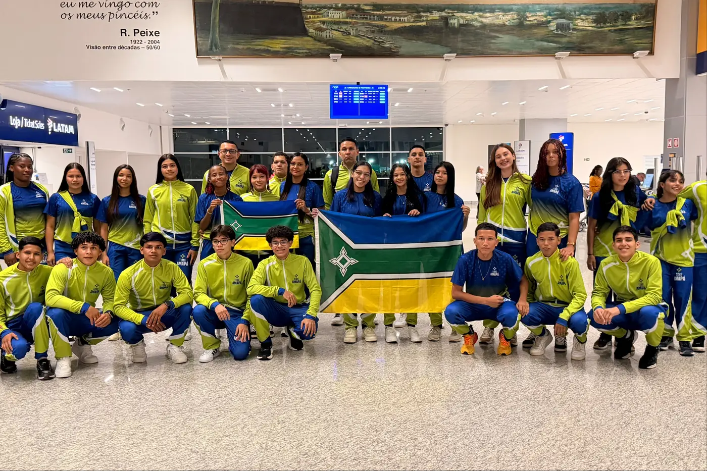 Governo do Estado garantiu integralmente as passagens e os uniformes dos integrantes do Time Amapá