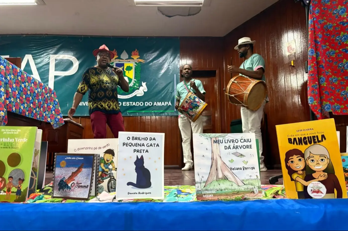 Ueap iniciou o 10º Cipela com destaque para a literatura amapaense, o Marabaixo e as tradições culturais do estado